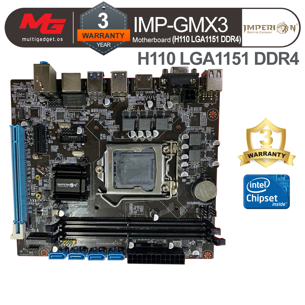 Imperion H110 LGA1151 (DDR4) IMP-GMX3 Motherboard The Grand Commander ...