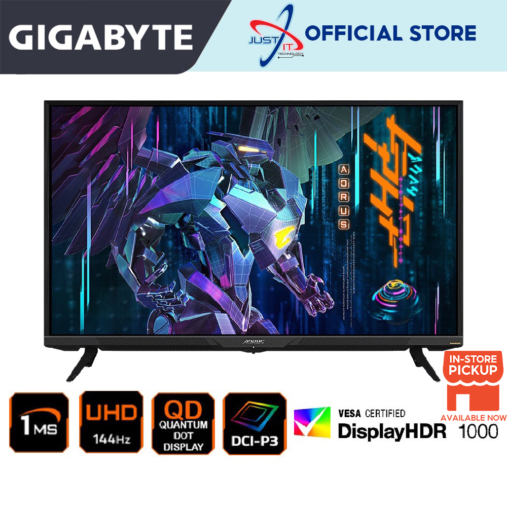 Gigabyte AORUS UHD Quantum 144Hz 1Ms HDR 1000 Nvdia G-Sync