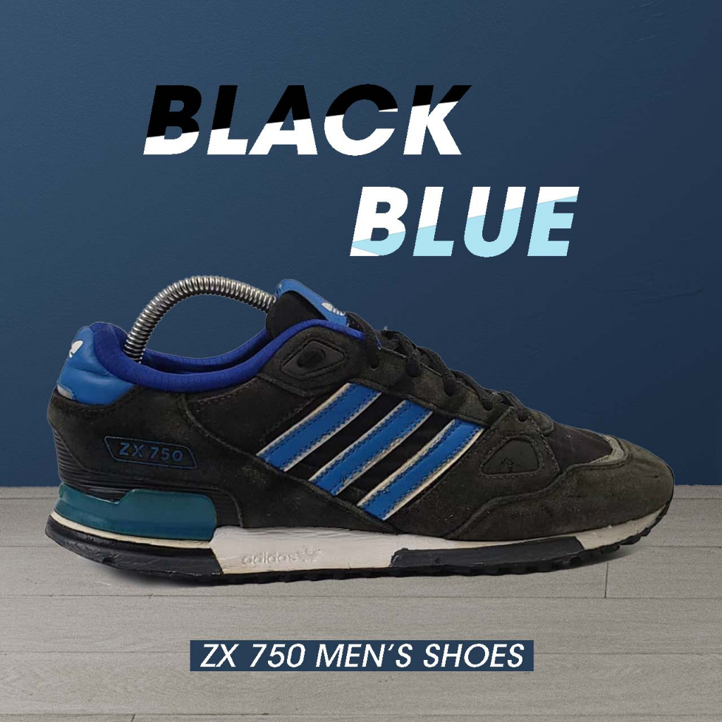 adidas zx 750 black and blue