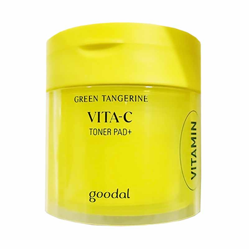 [GOODAL] Green Tangerine Vita C Toner Pad Plus (70 Sheets) Shopee