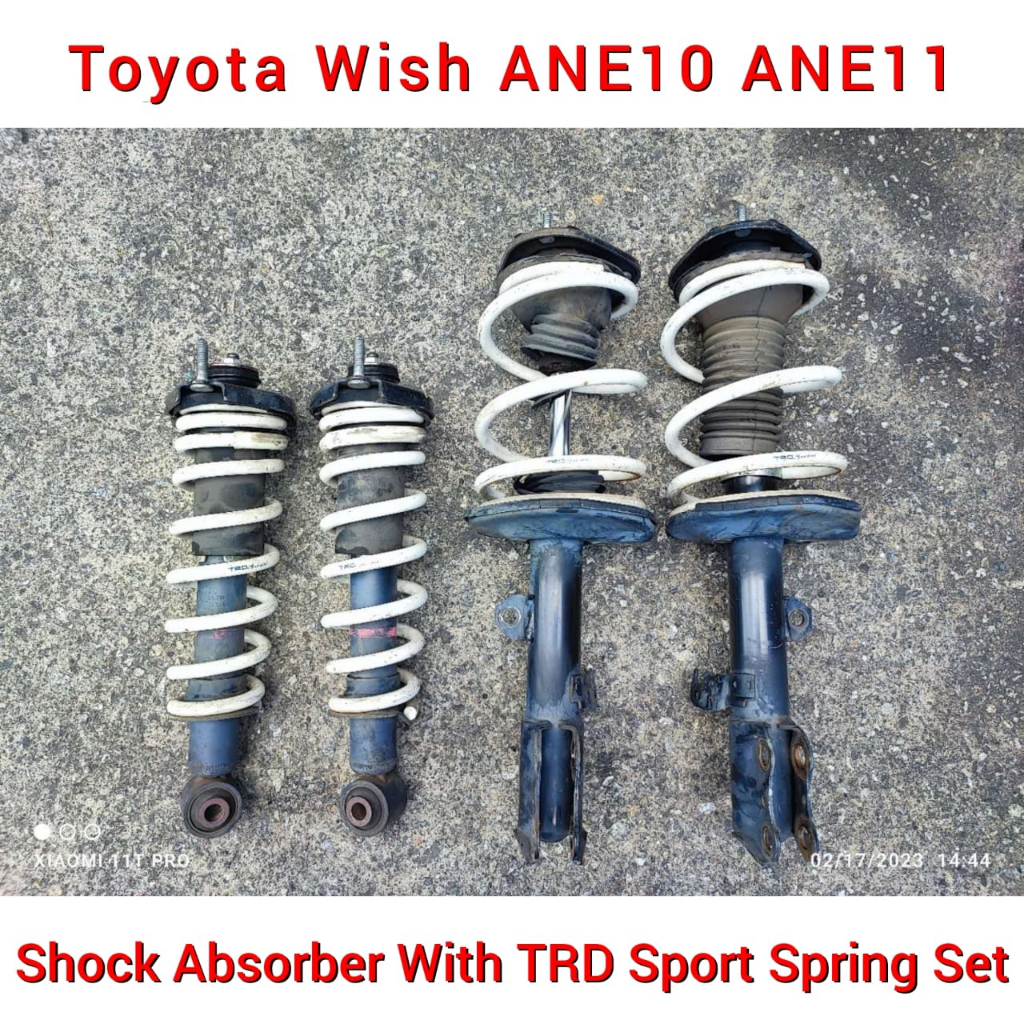 🇯🇵🇯🇵 Toyota Wish ANE10 ANE11 Front & Rear Shock Absorber With TRD ...