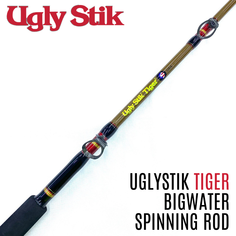 Shakespeare Ugly Stik Tiger Bigwater BWSU - Conventional Boat Fishing Rod (Heavy  Duty)
