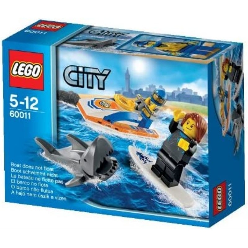 LEGO CITY 60011 Surfer Rescue NEW IN SEALED BOX Shopee Malaysia