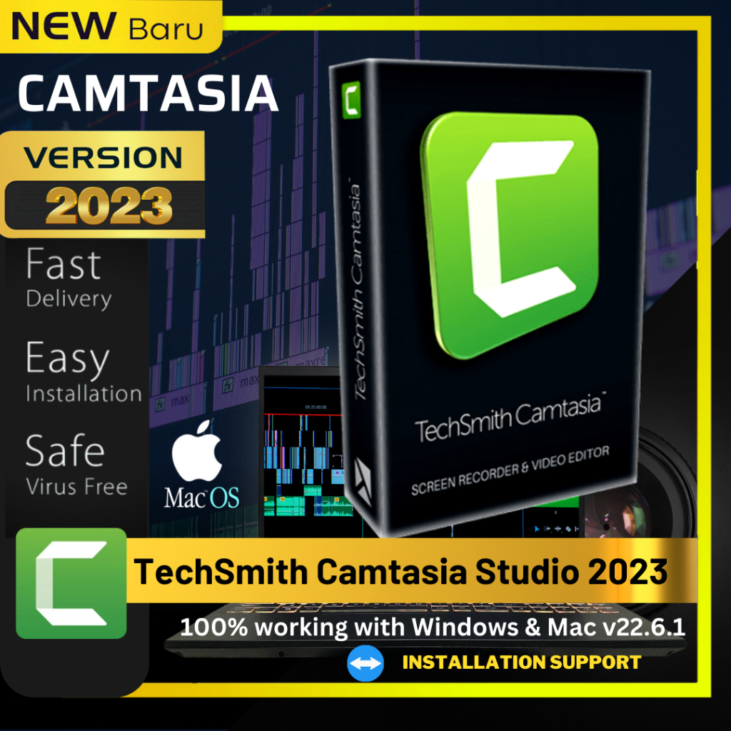 [Latest] TechSmith Camtasia Studio 2026 Full v26.0.3.15135 Video Editor ...