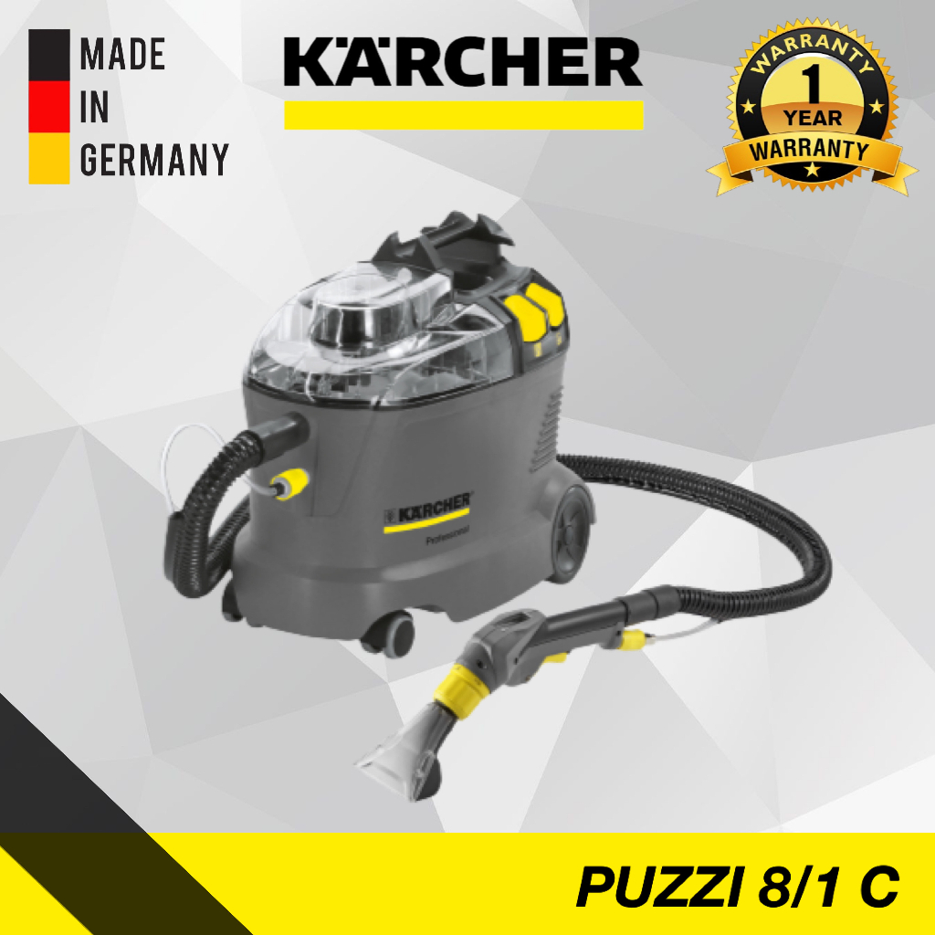Karcher Puzzi 8/1 C Vacum Cleaner Grey