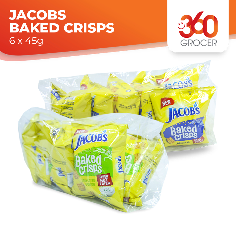 JACOBS BAKED CRISPS BITES - 6 packs x 45G | Shopee Malaysia