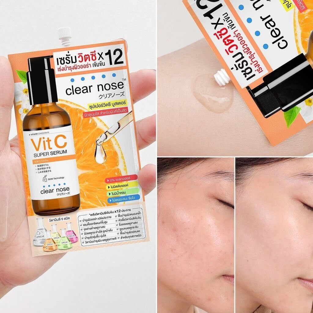 Clear Nose Vitamin C Serum reduce dark spots nourish skincare 8g