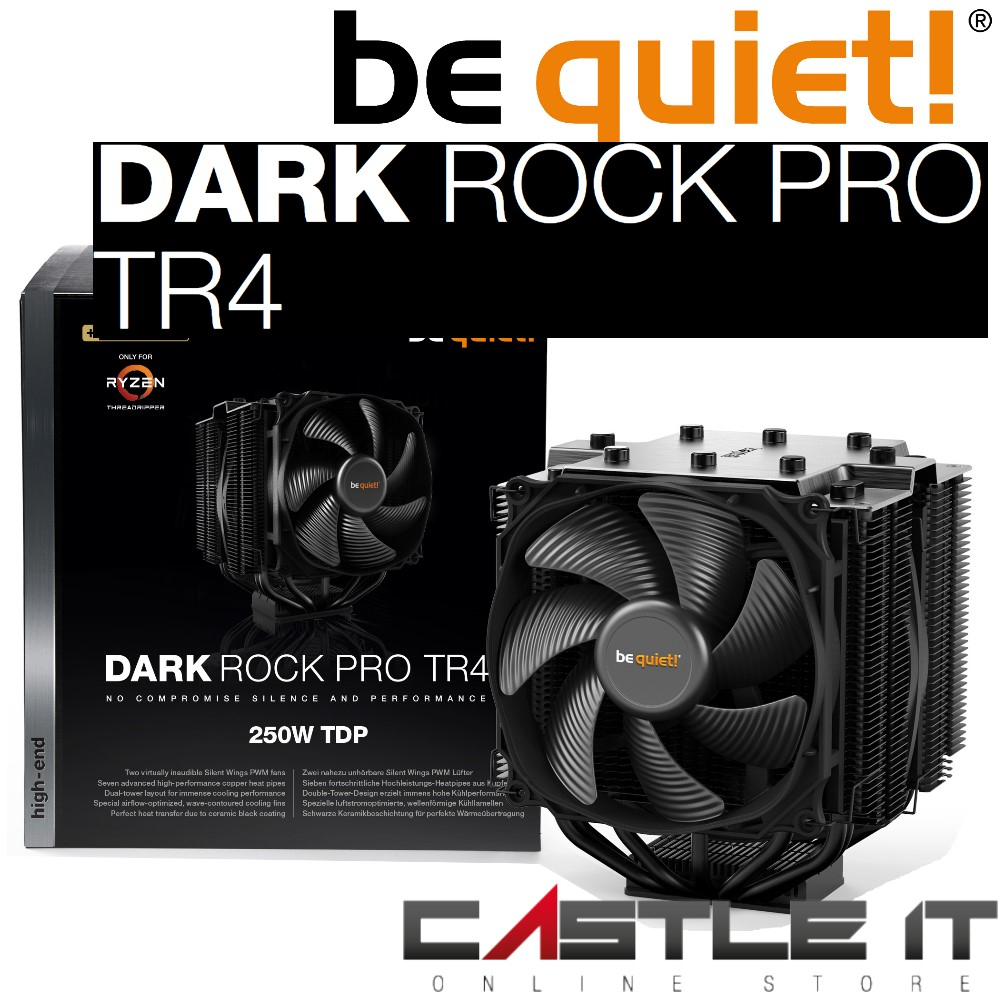 be quiet! DARK ROCK PRO TR4 CPU Cooler AMD sTRX4 / TR4 Silent ...