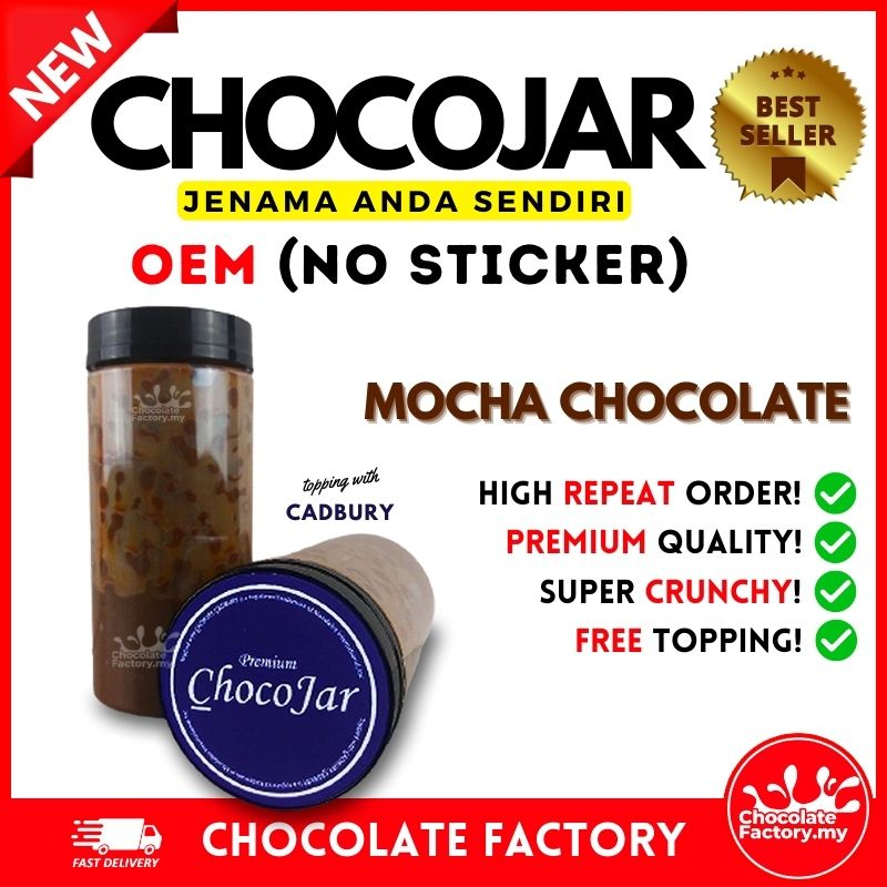 [NEW!🔥] CHOCOJAR | MOCHA CHOCOLATE | OEM | NO STICKER | PREMIUM | VIRAL ...