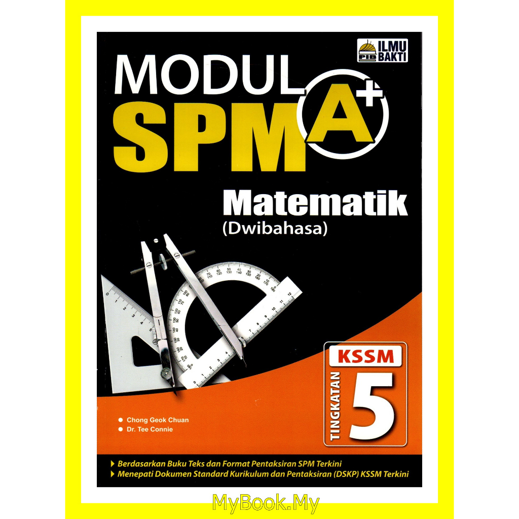 *BARU* MyB Buku Latihan : Modul A+ SPM KSSM Tingkatan 5 - Mathematics ...