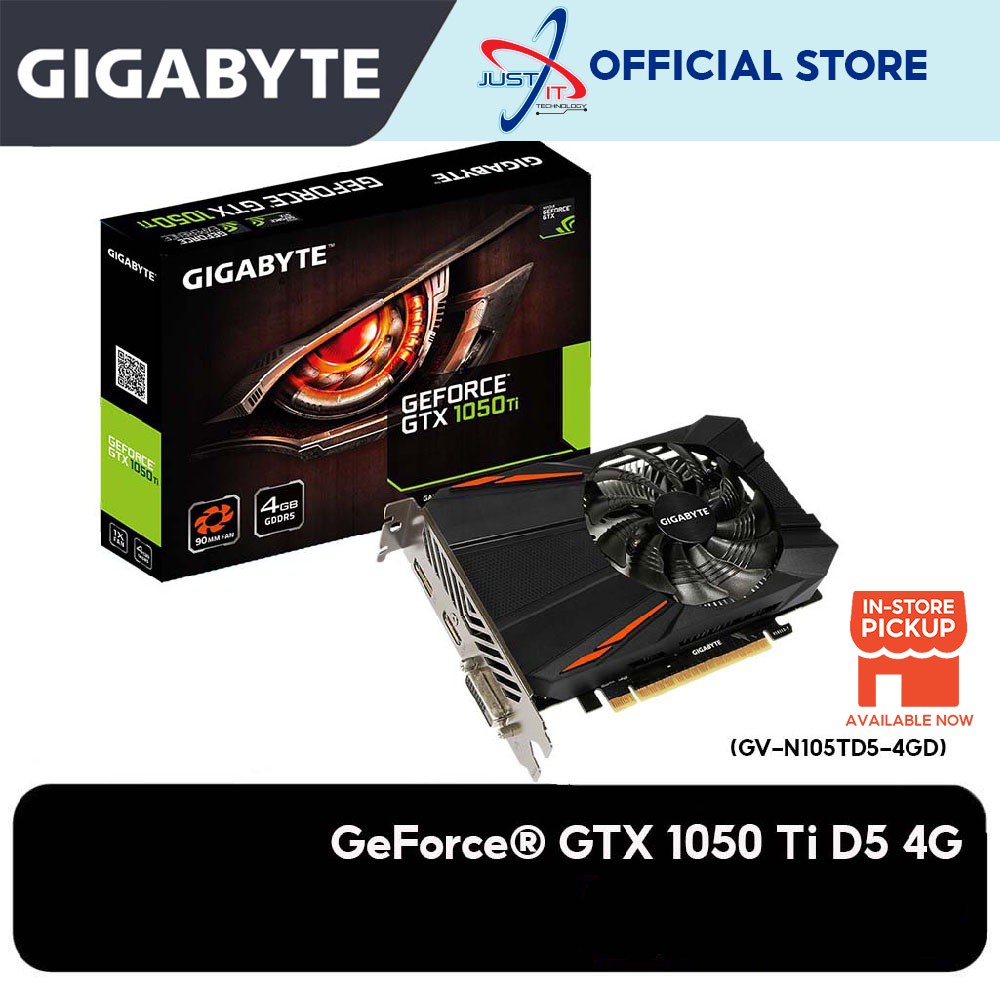 GIGABYTE GV-N105TD5-4GD GTX1050 TI 4GB DDR5 128BIT VGA Card