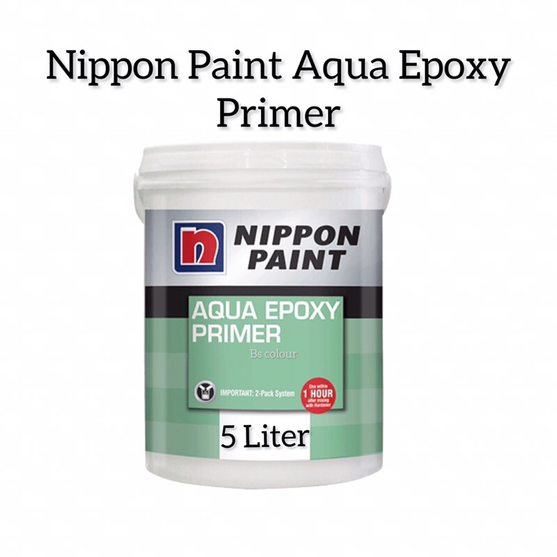 5 Liter Nippon Paint Aqua Epoxy Primer ( Water Base ) Shopee Malaysia