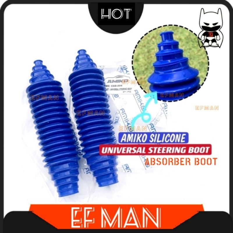 AMIKO UNIVERSAL SILICONE STEERING RACK ABSORBER BOOT COVER WIRA KANCIL ...