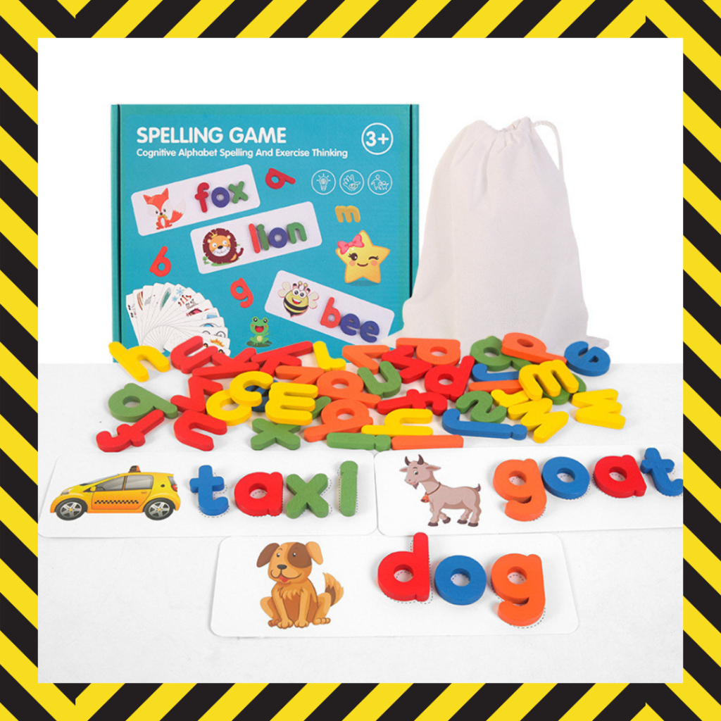 Spelling Game Cognitive Alphabet Spelling And Exercise Thinking Jumble ...