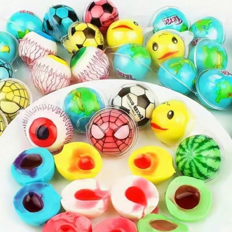 Gummy Jam Mix 3D bursting ball 11g (1pcs) Shopee Malaysia