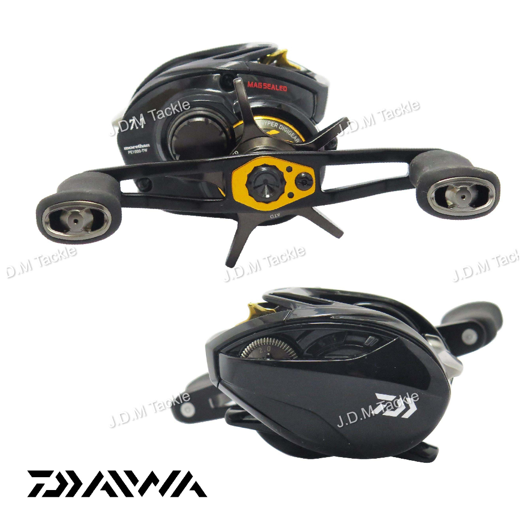 BRAND NEW 19 DAIWA MORETHAN PE1000 TW Baitcasting Reel Made in