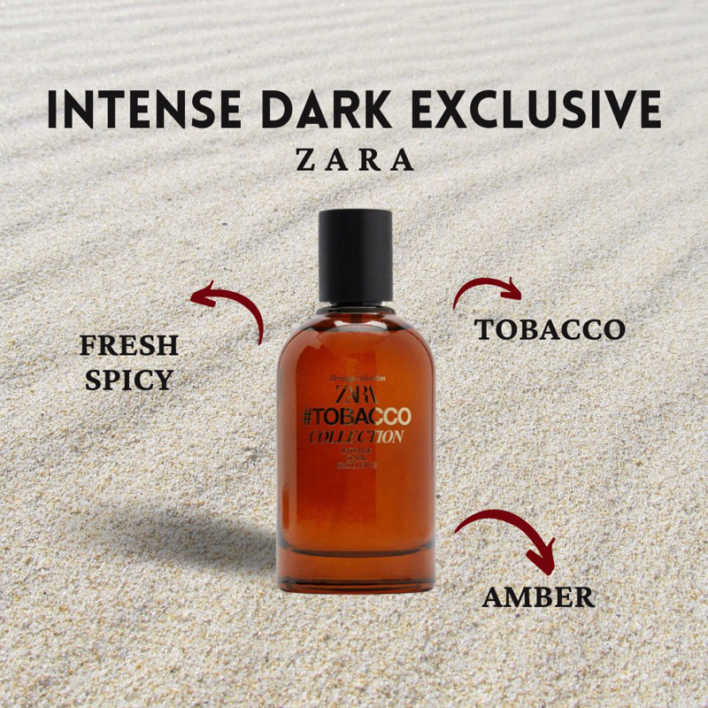 [DECANT] ZARA Intense Dark Exclusive Tobacco Collection Shopee Malaysia