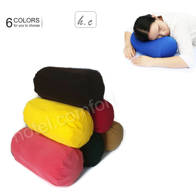 Yoga Bolster / Neck Pillow / Mini Bolster. Water resist Velvet Cover ...