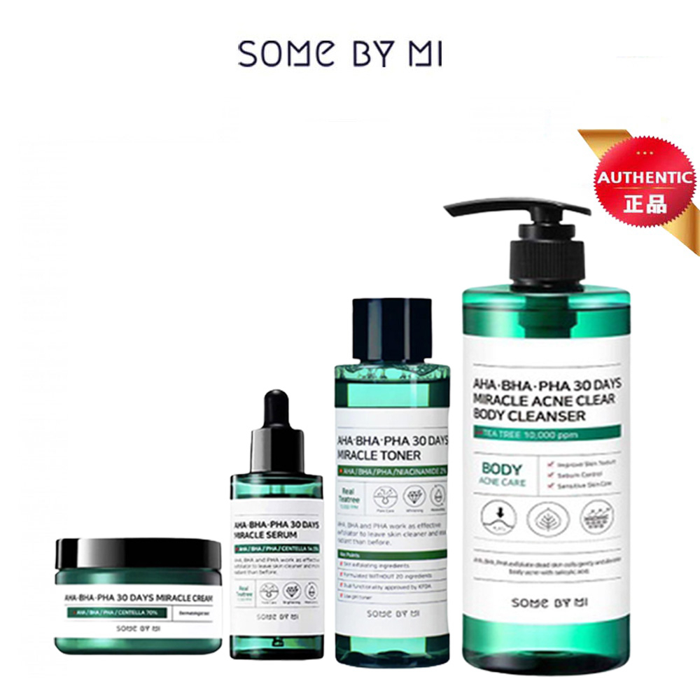 [SOME BY MI] AHA BHA PHA 30 Days Miracle Acne Face & Body Set *100% ...