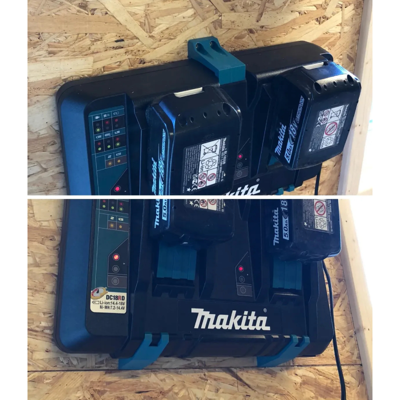 Makita DC18RC battery charger Holder (Wall Mounted) Shopee Malaysia