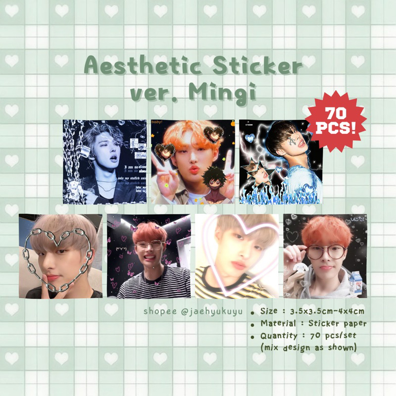 (P4) TXT Enhypen Stray kids Ateez P1Harmony Happy Mail Sticker ...