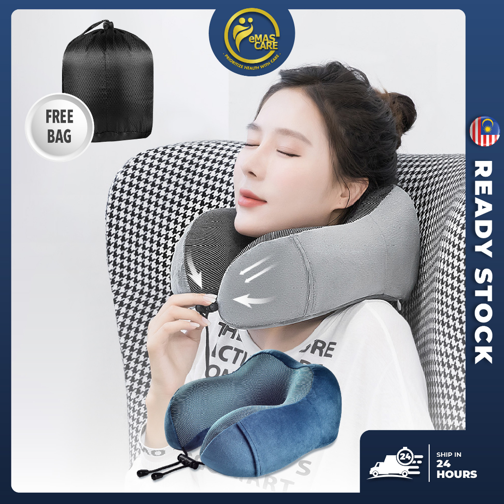 U shaped pillow outlet for neck pain