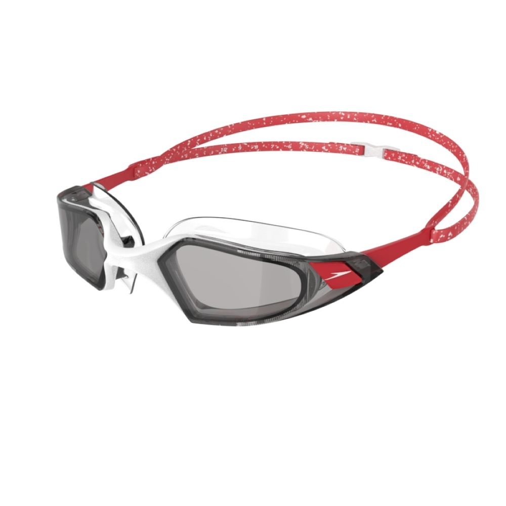 Speedo Aquapulse Pro Goggle (Asia Fit) Fed Red/ White/ Light Smoke_8