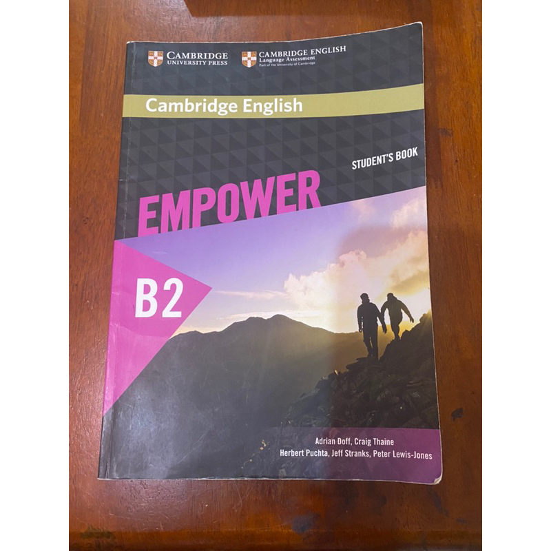 CAMBRIDGE ENGLISH EMPOWER B2 UPPER INTERMEDIATE STUDENTS BOOK | Shopee ...