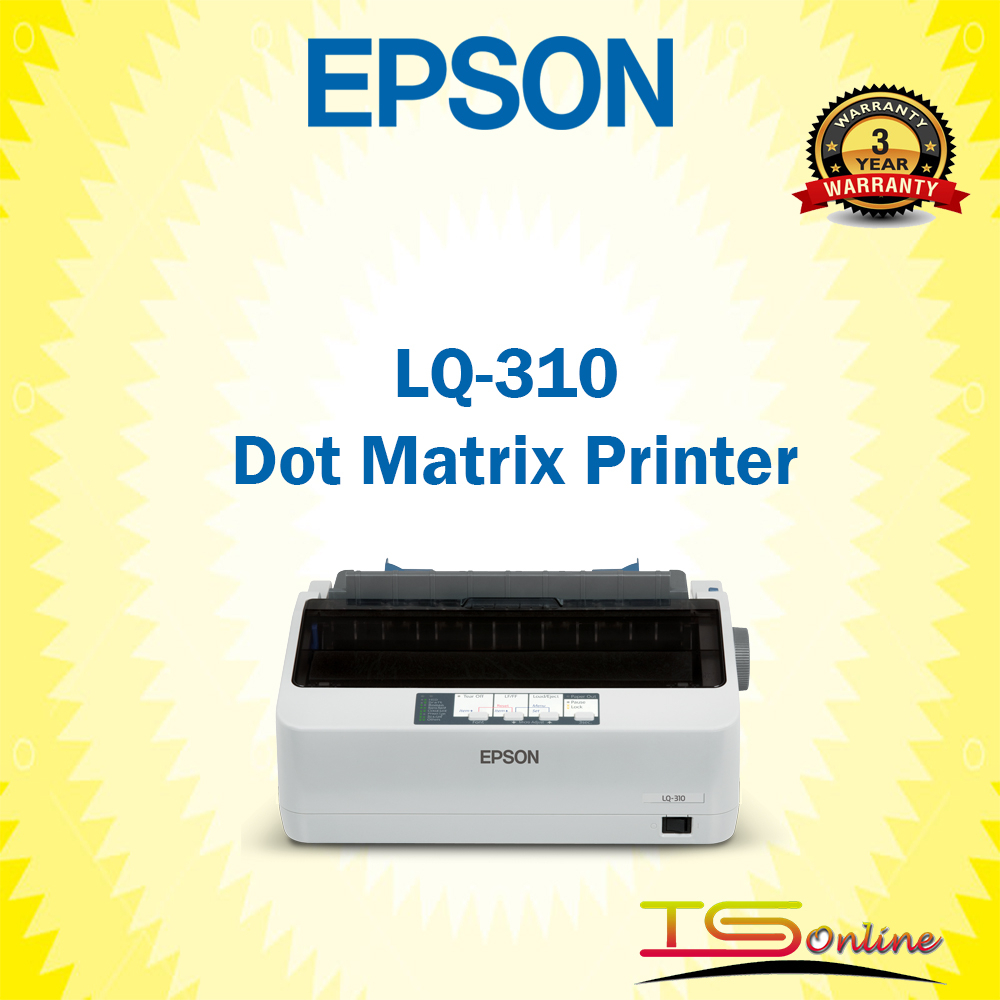 Epson LQ310 Dot Matrix Printer Shopee Malaysia