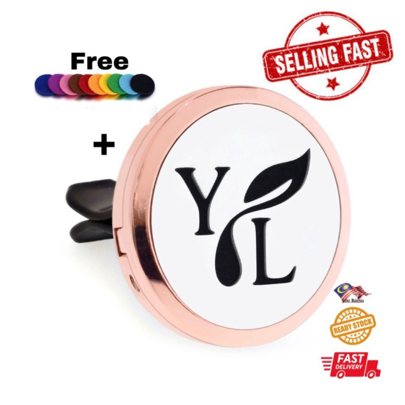 SALE HALF PRICE!! YL Stainless Air Freshener Car diffuser essential oil