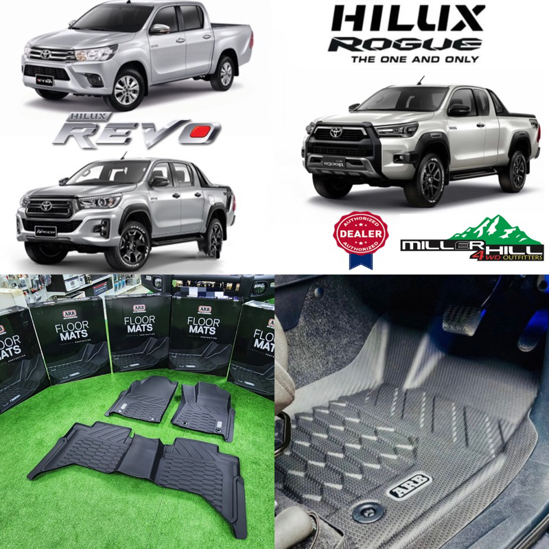 Genuine ARB Australia Floor Mat Carpet for Toyota Hilux Revo Rocco