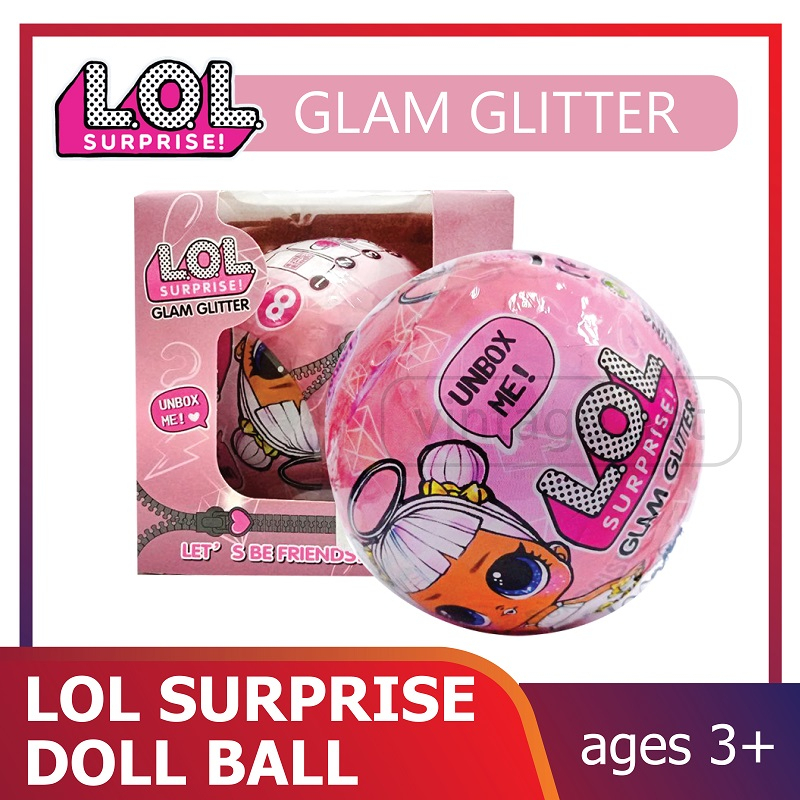 [GLAM GLITTER] LOL Surprise Doll Egg Unbox Egg Toy With 12 Surprises