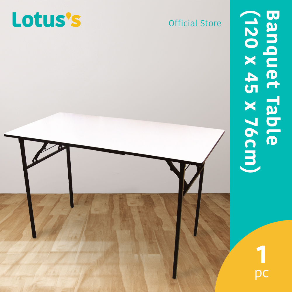 Lotus's Foldable Banquet Table (120 x 45 x 76cm) Shopee Malaysia