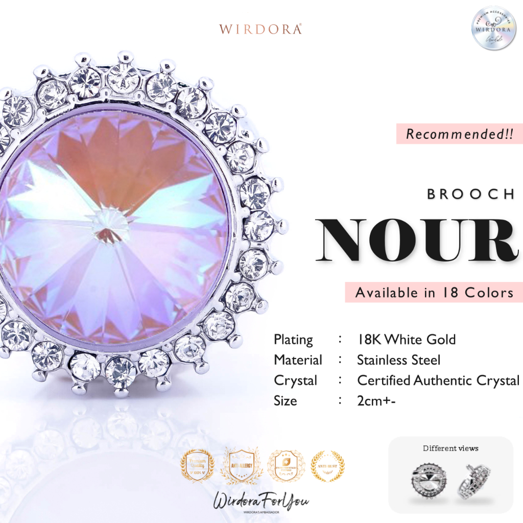 Wirdora brooch deals