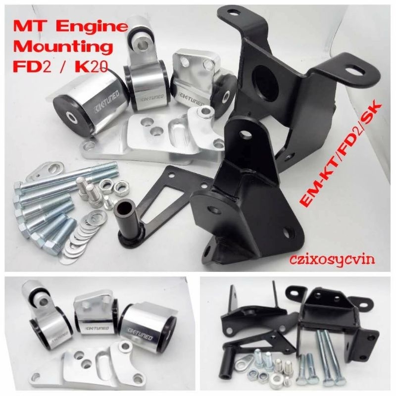 KTUNED Type R Honda Civic FD2R FD2 TypeR K20A fd2/k20 Engine Mounting