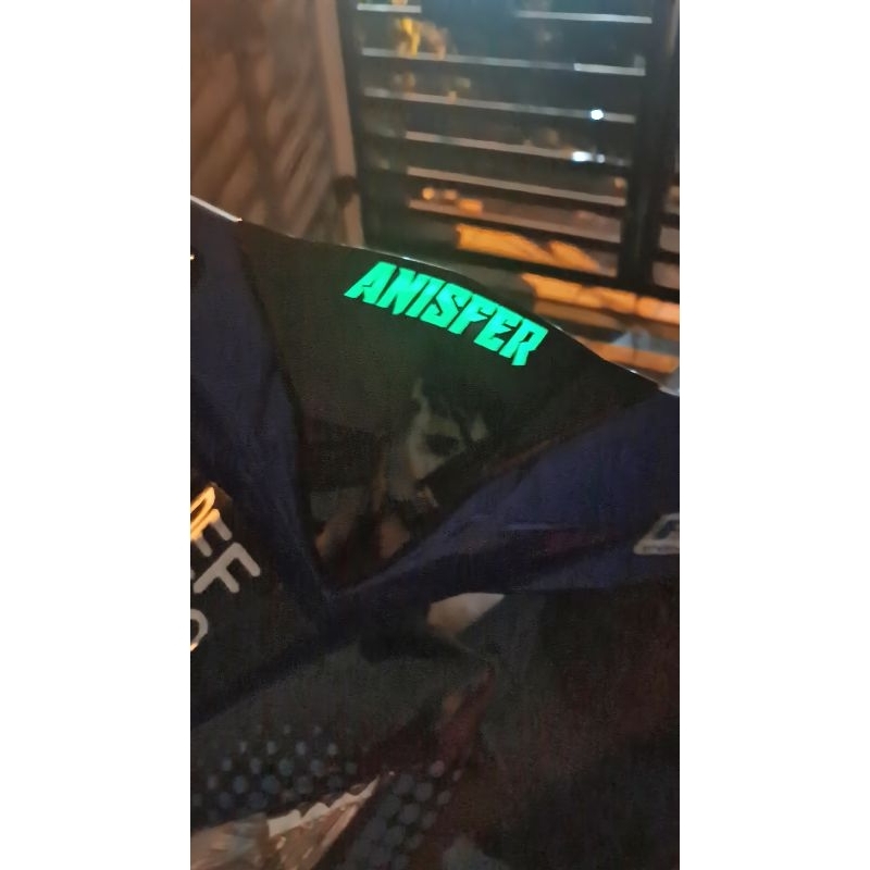 sticker nama glow in the dark TOLONG BACA DESCRIPTION SAMPAI HABIS ...