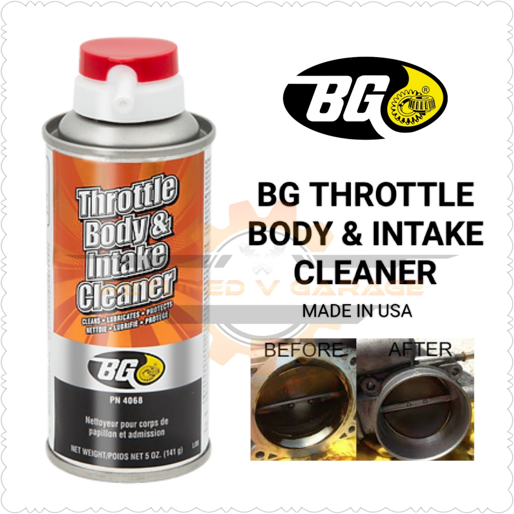 BG THROTTLE BODY & iNTAKE CLEANER (141G) Shopee Malaysia