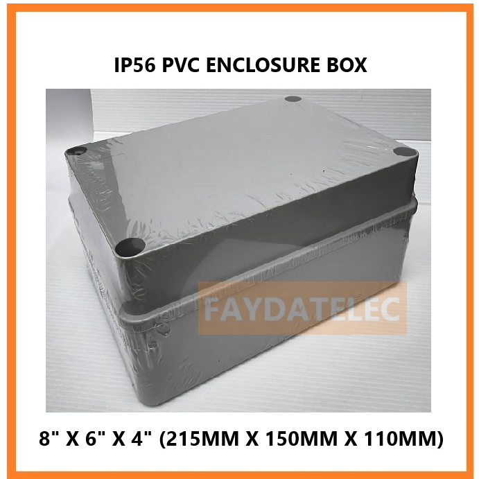 MAX 864 PVC ENCLOSURE BOX (WEATHERPROOF) OUTDOOR JUNCTION BOX