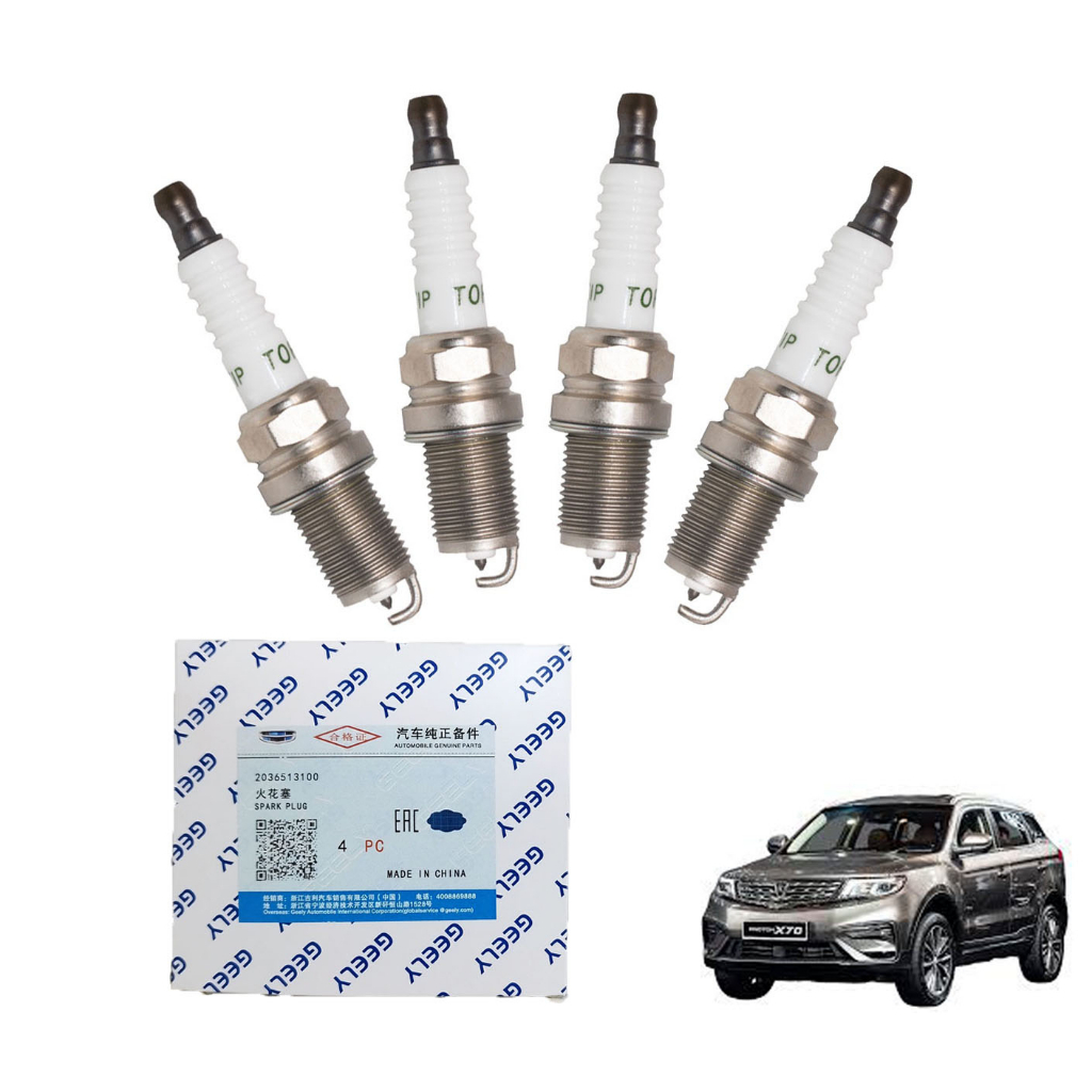 PROTON X70 SPARK PLUG IRIDIUM GEELY BRAND 1SET 4PCS Shopee Malaysia