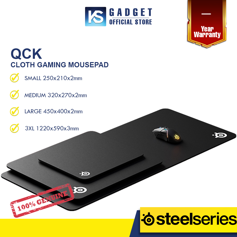 SteelSeries Qck mini/Qck/Qck+/Qck Heavy/Qck XXL/Qck 3XL Mousepad ...