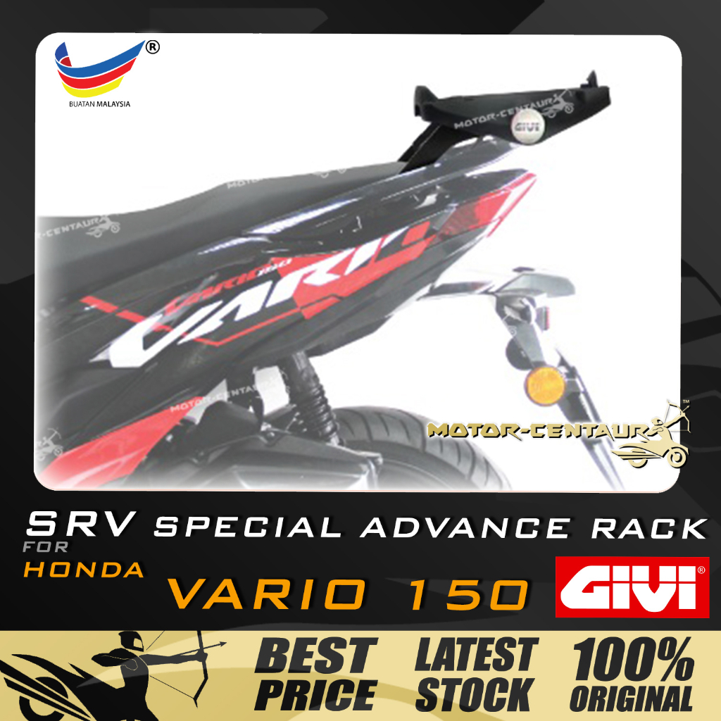 Monorack Givi Zr Hrv Hrx Srv Srx J Rack With Led For All Honda