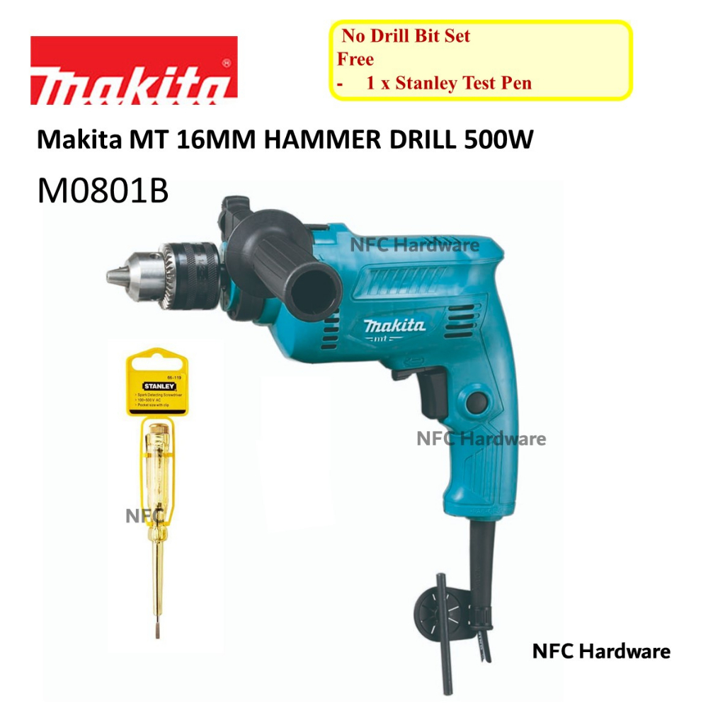 Makita MT M0801B 16mm Hammer Drill 500W Shopee Malaysia