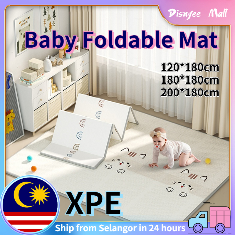Baby Playmat Foldable Crawling mat XPE twosided Design baby playground