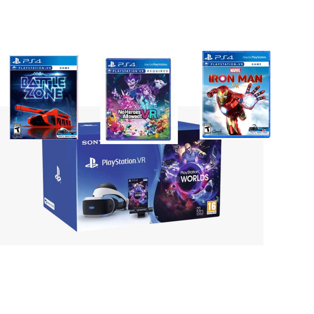 Ps4 / Ps5 Sony Playstation VR Bundle Set (CUH-ZVR1) Free 3 Games | Shopee  Malaysia