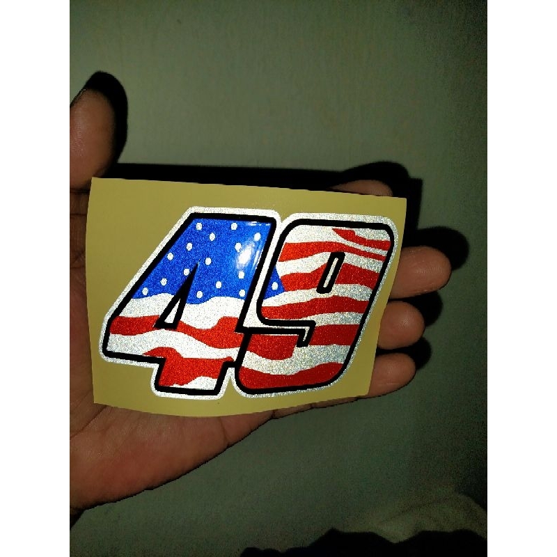 STIKER 469 STIKER 69 STIKER 49 STIKER PANTULAN CAHAYA STICKER CUTTING ...