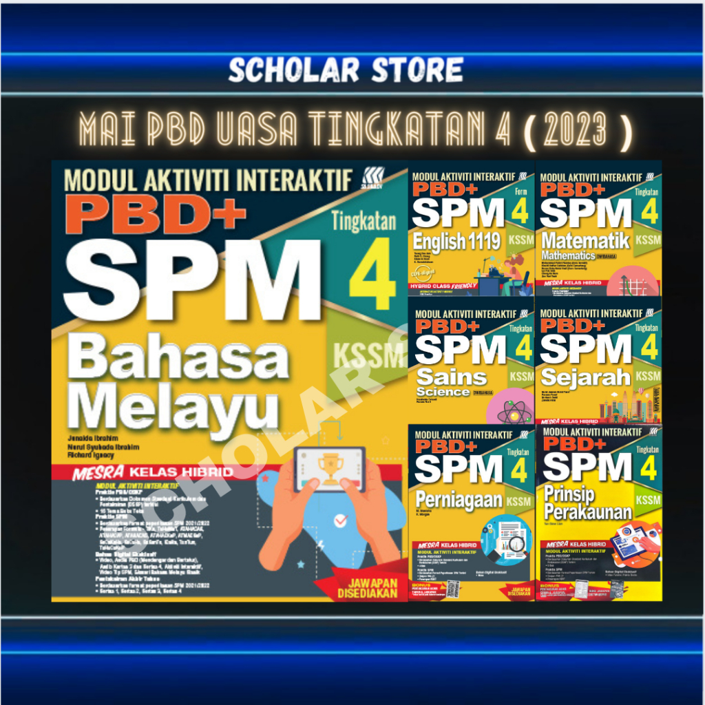 [SCHOLAR STORE] Buku Latihan : Modul Aktiviti Interaktif PBD+ KSSM ...