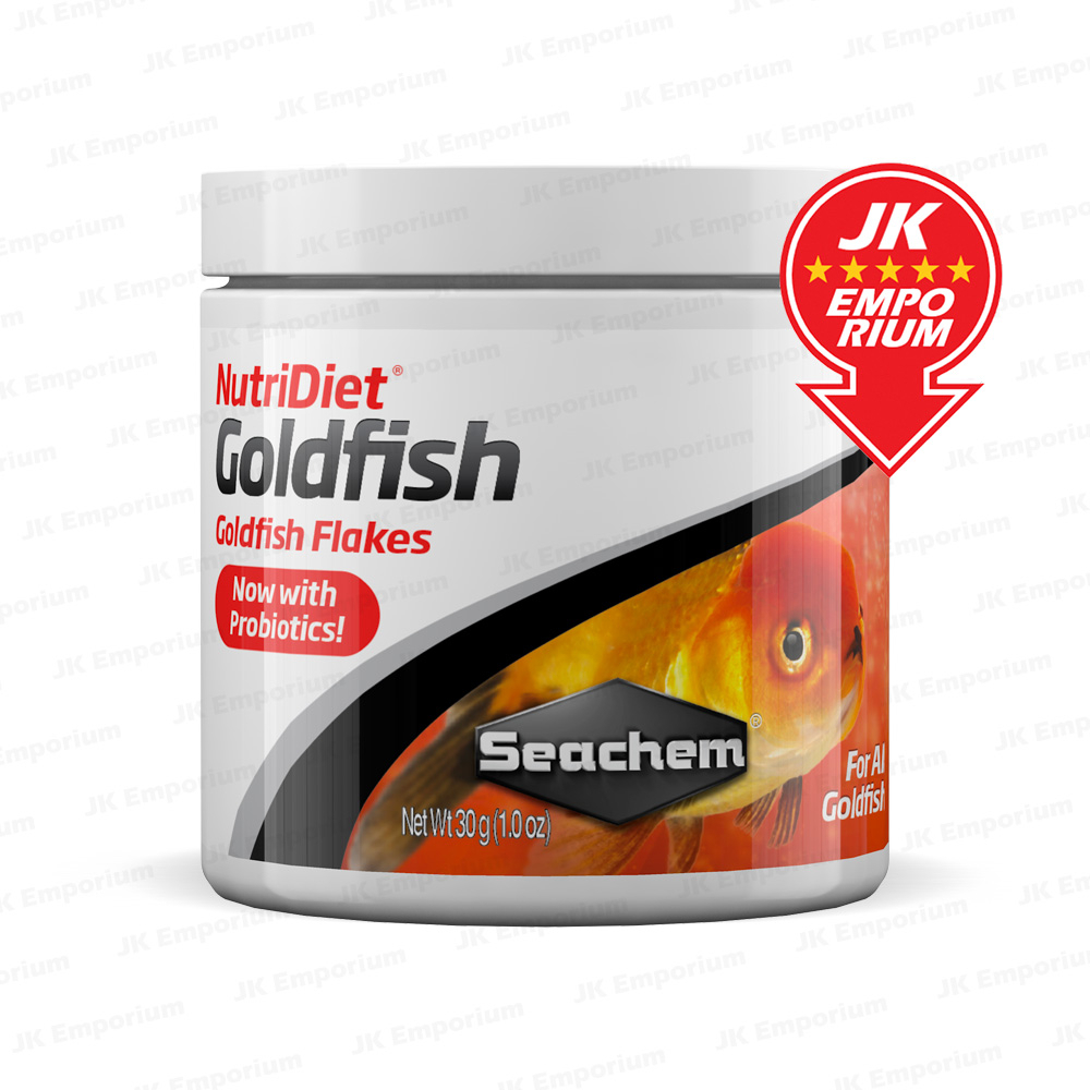 Seachem NutriDiet Goldfish Flakes Probiotics Formula Immune System