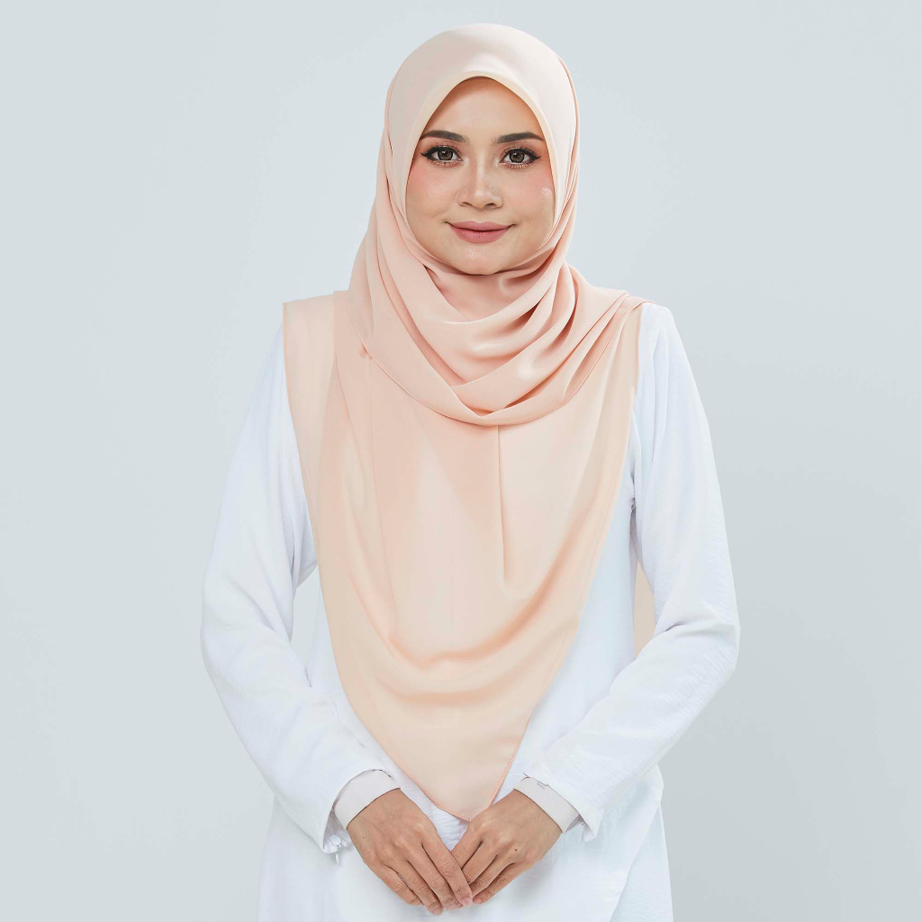 Tudung Bawal Chiffon Empat Segi [BIDANG 45, 50 & 55] WARNA BARU ...