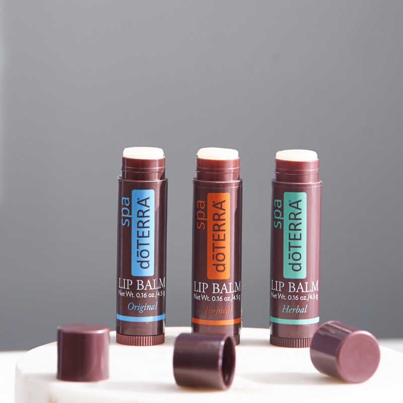 [100 ORIGINAL] doTERRA SPA Lip Balm 4.5g (Original/Tropical/Herbal