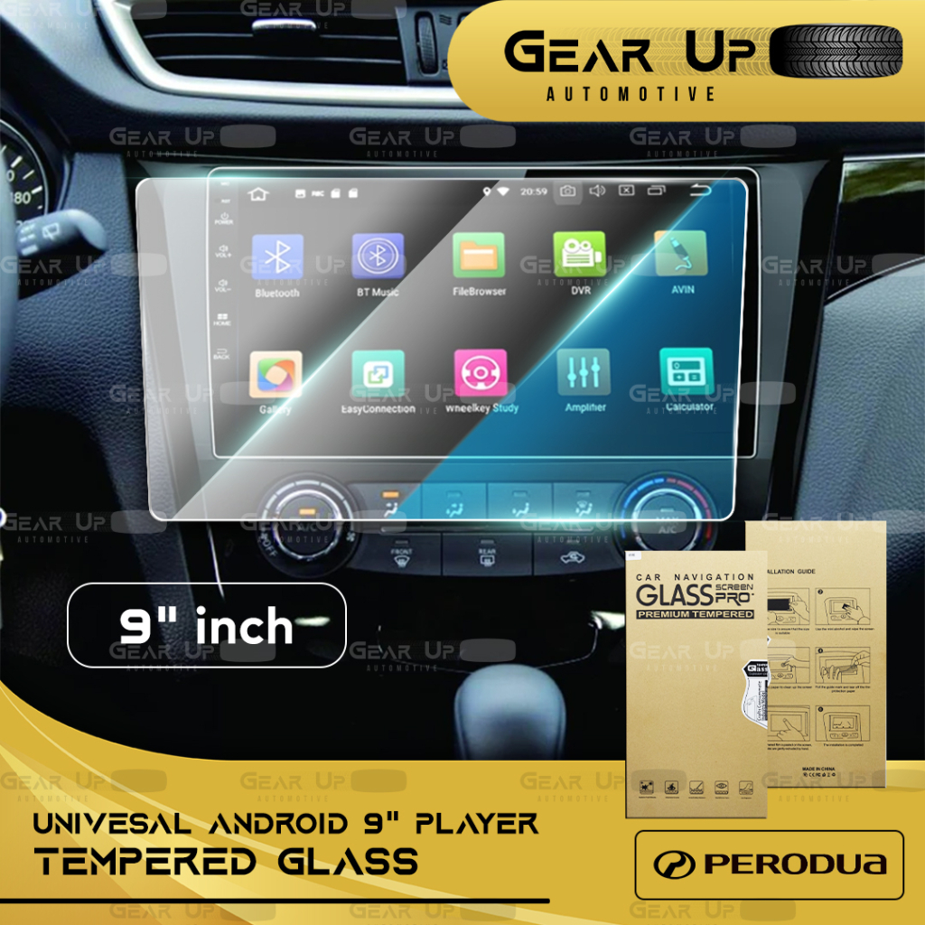 [𝐒𝐂𝐑𝐄𝐄𝐍 𝐏𝐑𝐎𝐓𝐄𝐂𝐓𝐎𝐑] 9 Inch Android Player Universal Car 9
